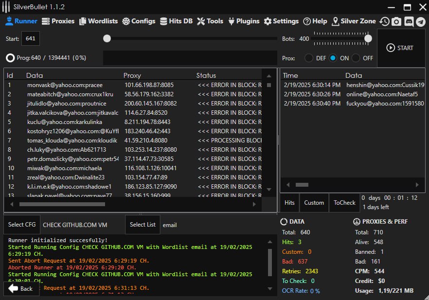 CHECK GITHUB.COM VM