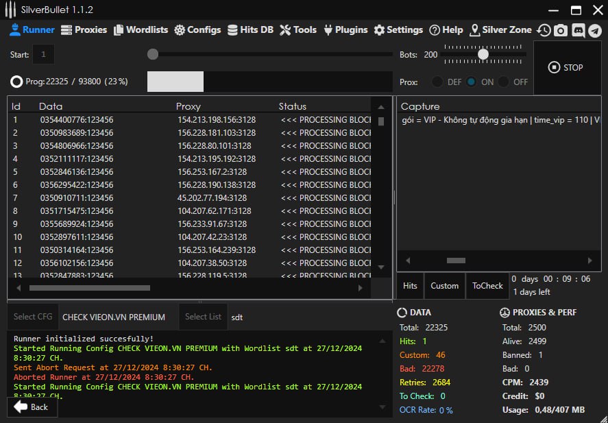 CHECK ACCOUNT  VIEON.VN PREMIUM