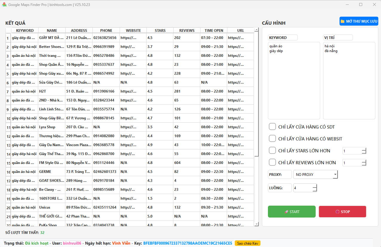 Google Maps Finder Pro