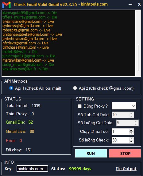 Gmail Valid Checker